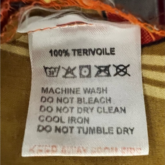 VHO Funky Hawaiian Beer Short Sleeve Button Down Shirt Medium R1 - Picture 8 of 13